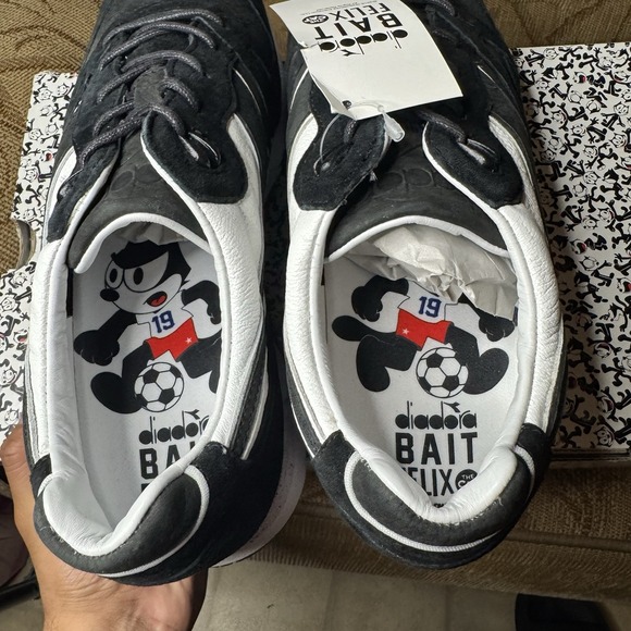 Size 10.5 - BAIT Diadora N9000 Dreamworks Felix The Cat‎ New With Tags! main image 4